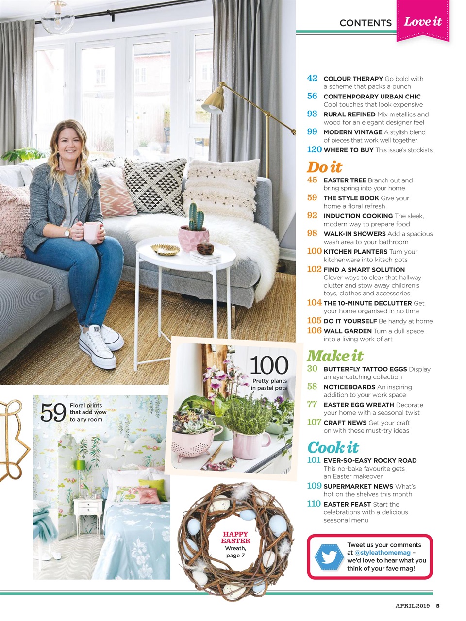 Style at Home Preview Pages