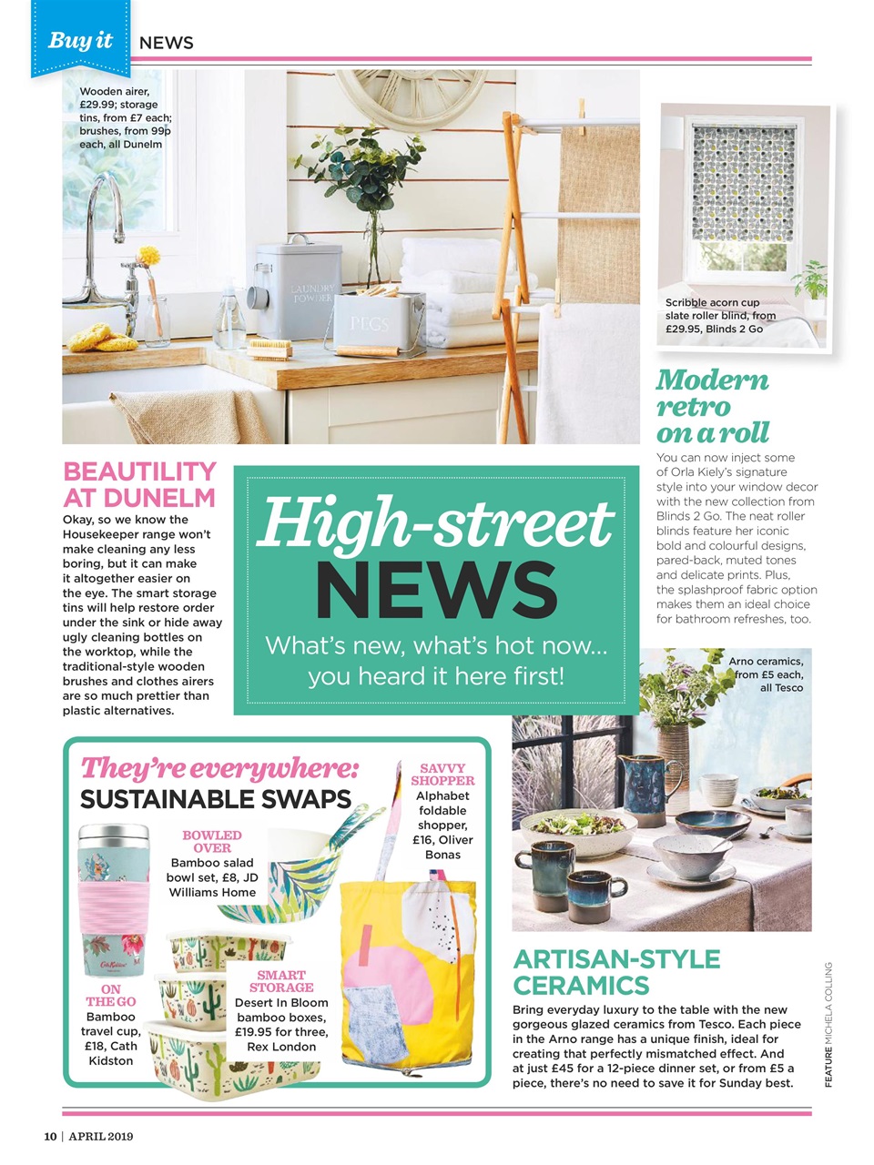 Style at Home Preview Pages