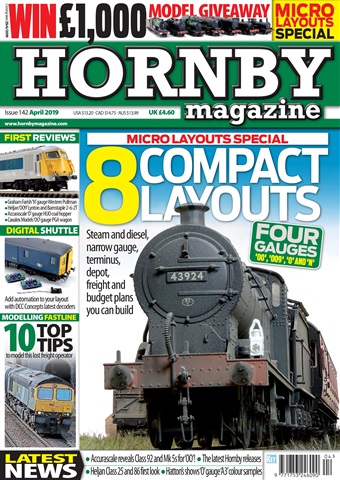 Hornby Magazine issue  April 2019