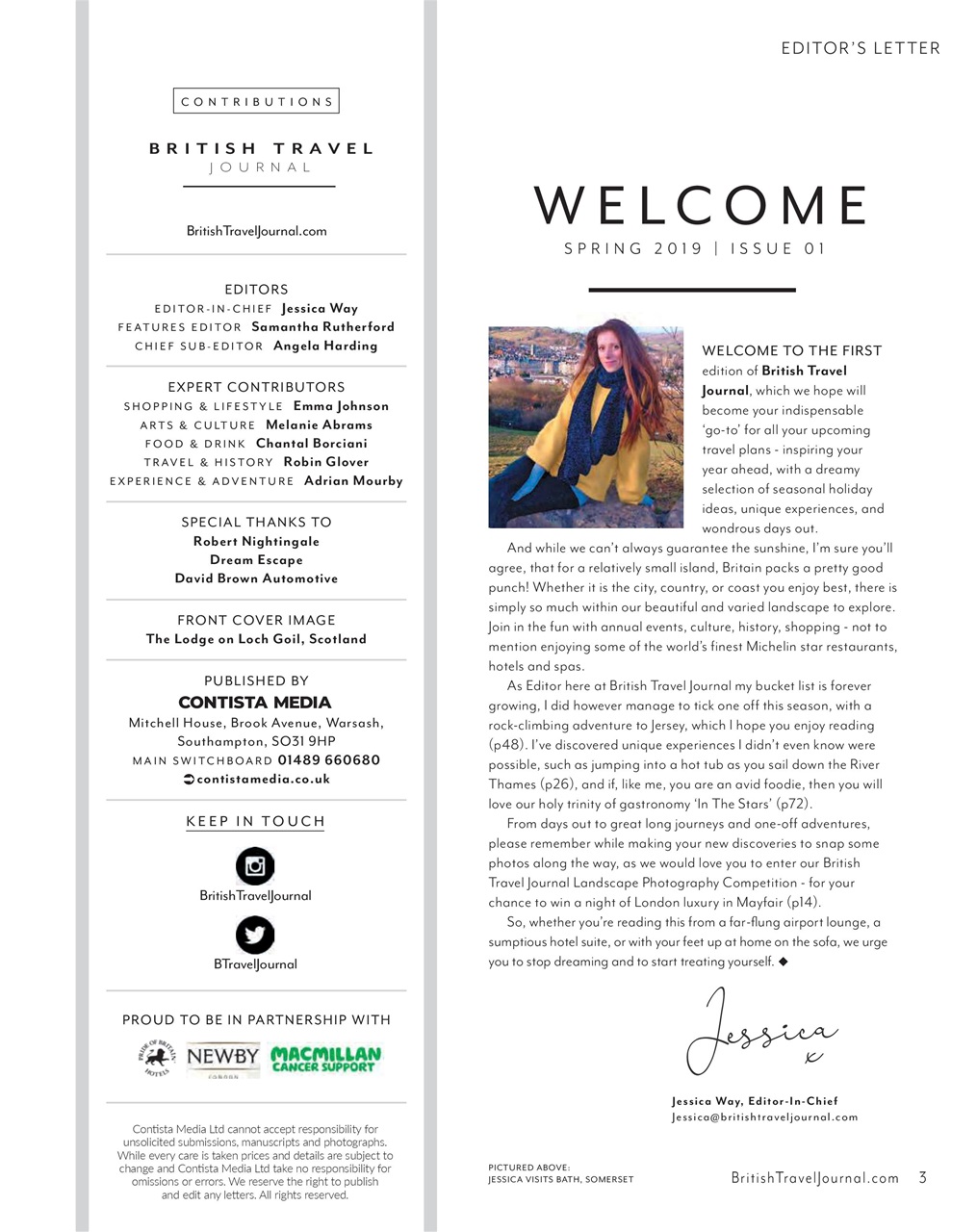 British Travel Journal Preview Pages