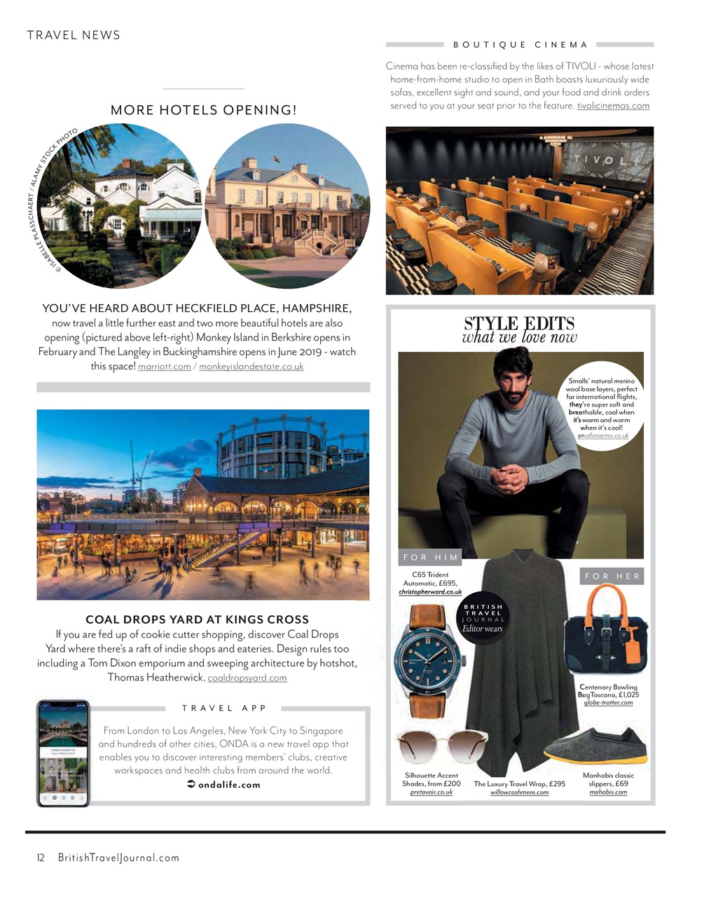 British Travel Journal Preview Pages