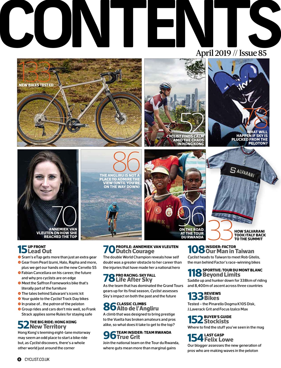 Cyclist Preview Pages