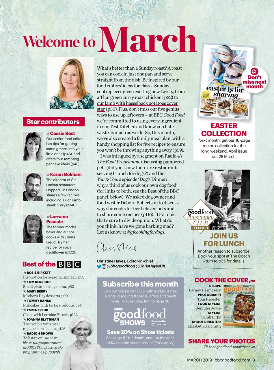 Good Food Magazine Preview Pages
