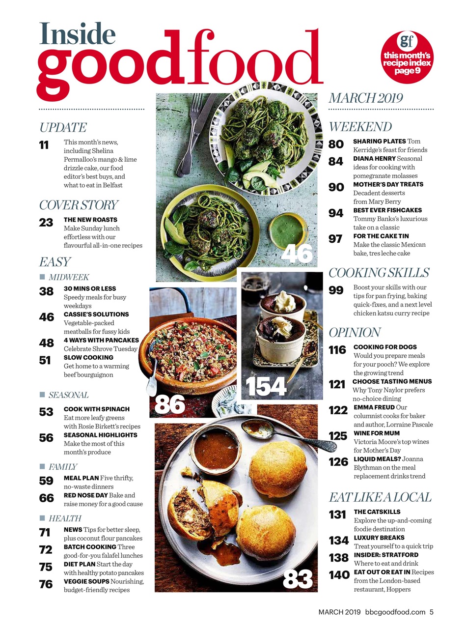 Good Food Magazine Preview Pages
