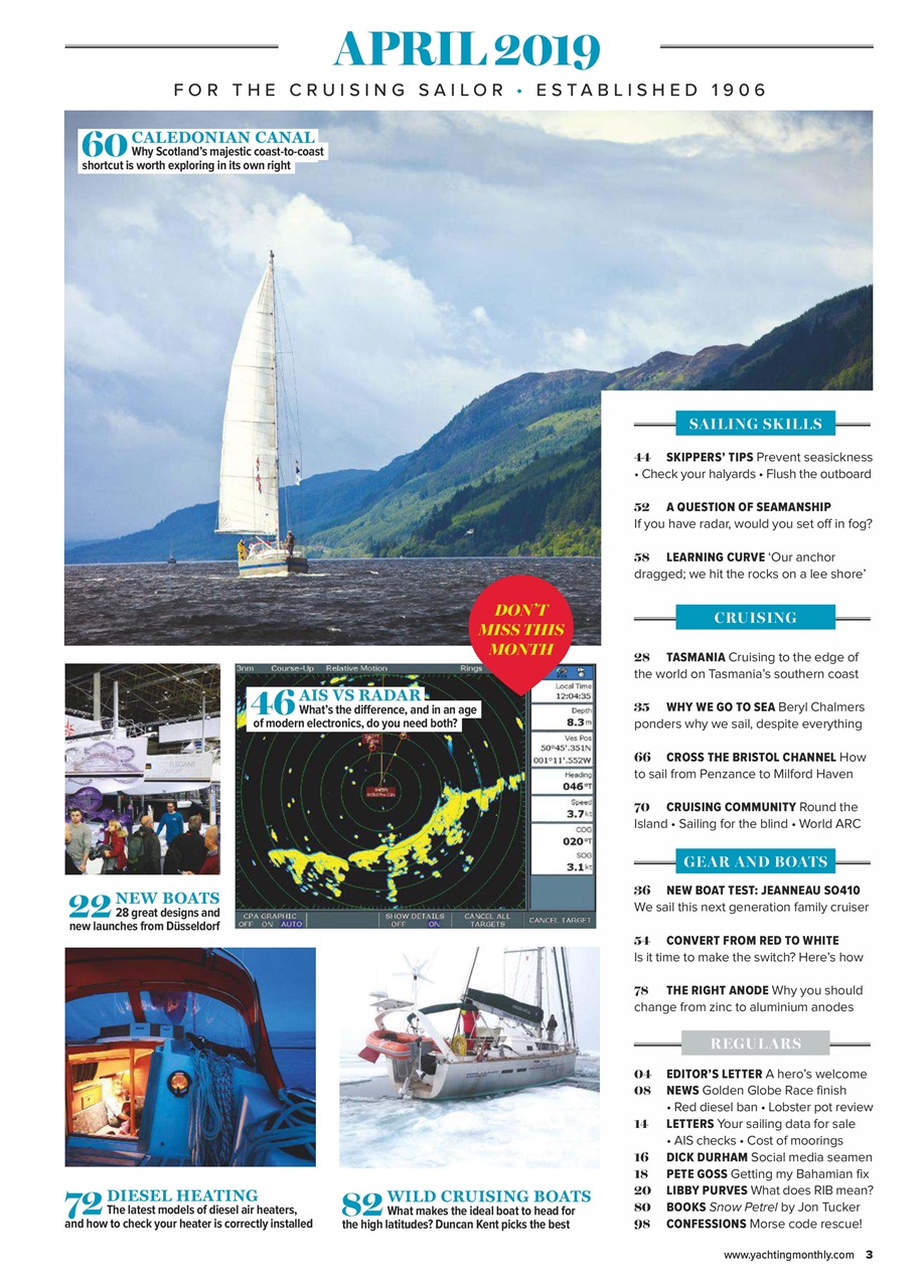 Yachting Monthly Preview Pages
