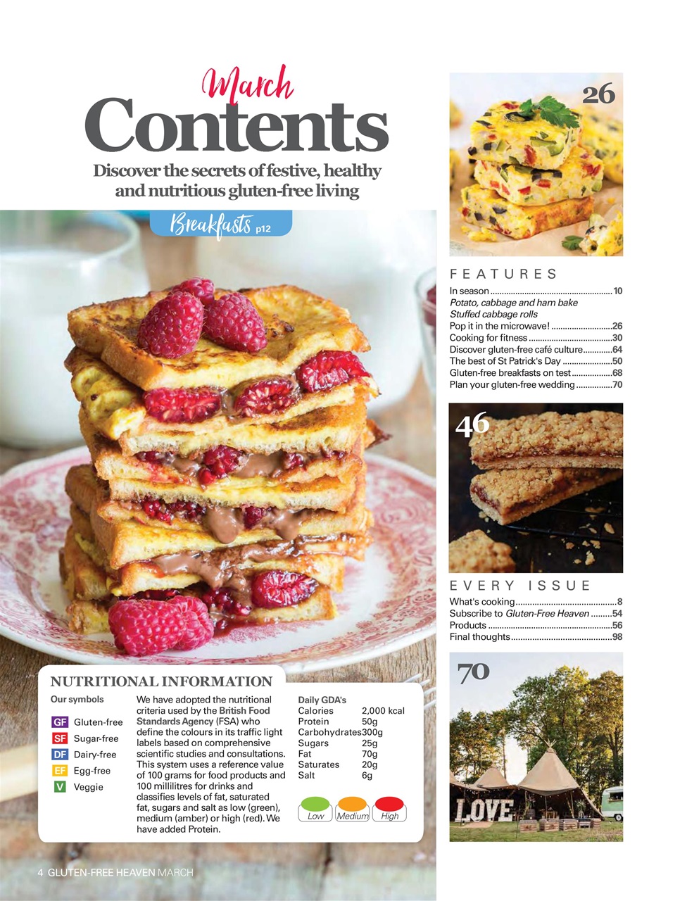 Gluten-Free Heaven Preview Pages