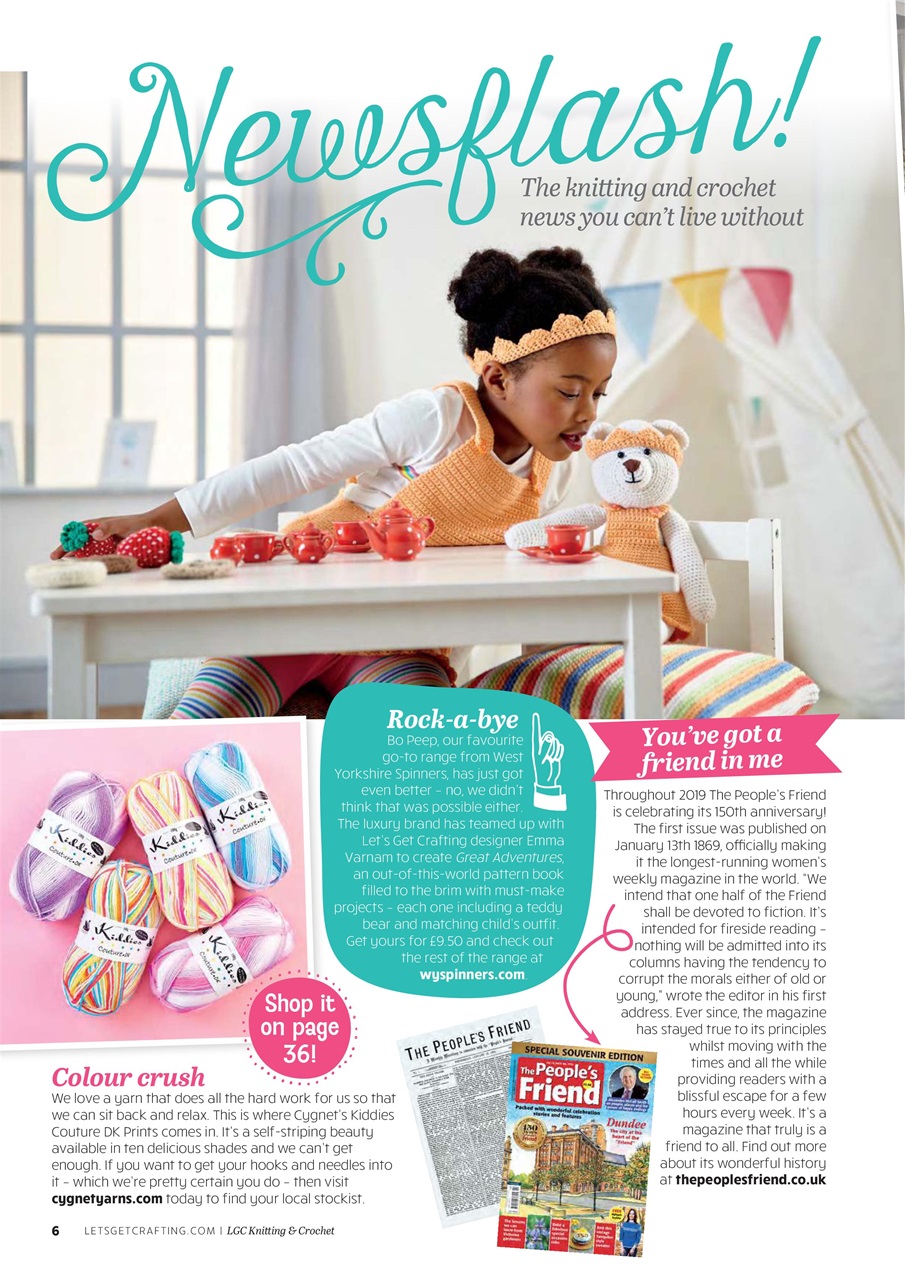 Let's Get Crafting Preview Pages