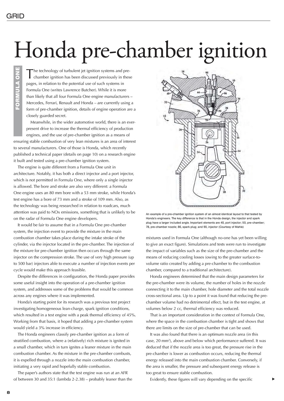 Race Engine Technology Preview Pages