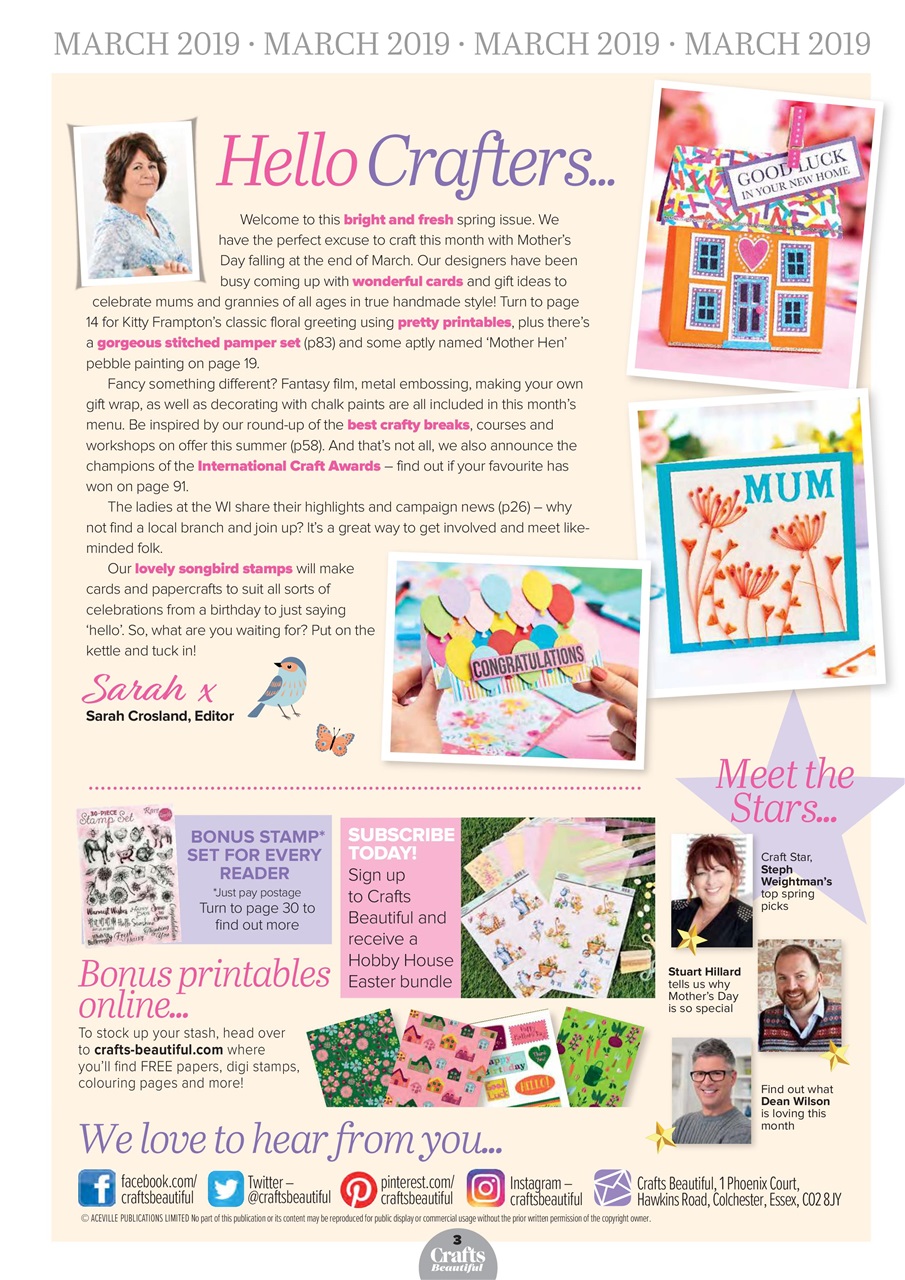 Crafts Beautiful Preview Pages
