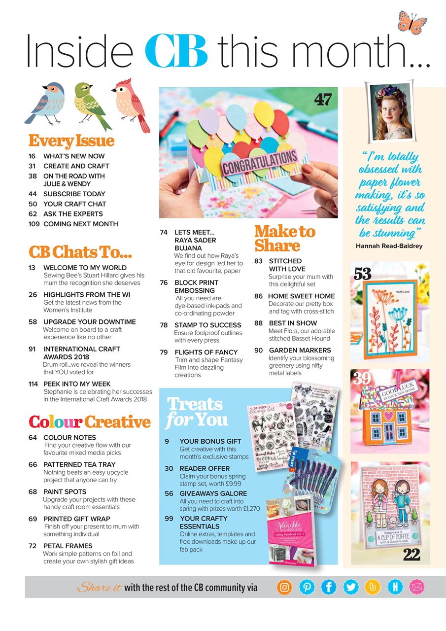 Crafts Beautiful Preview Pages