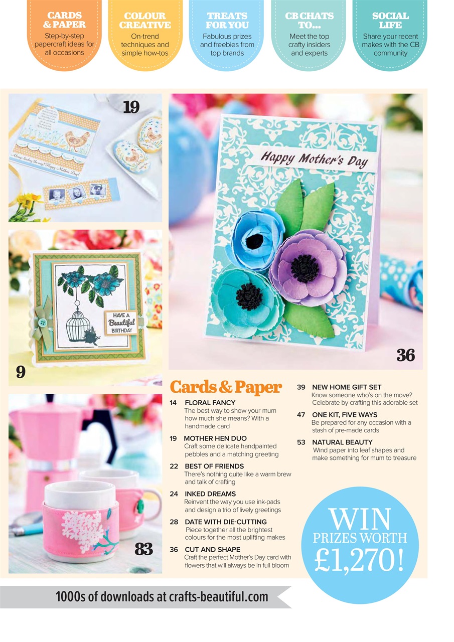 Crafts Beautiful Preview Pages