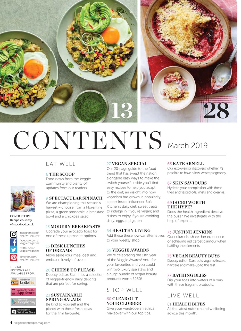 Veggie Magazine Preview Pages