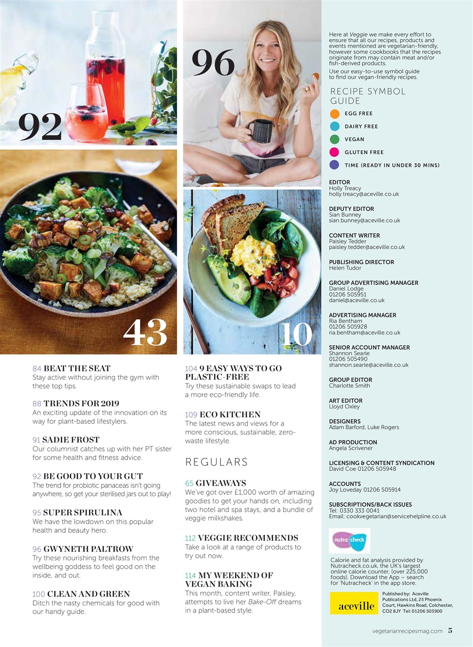 Veggie Magazine Preview Pages