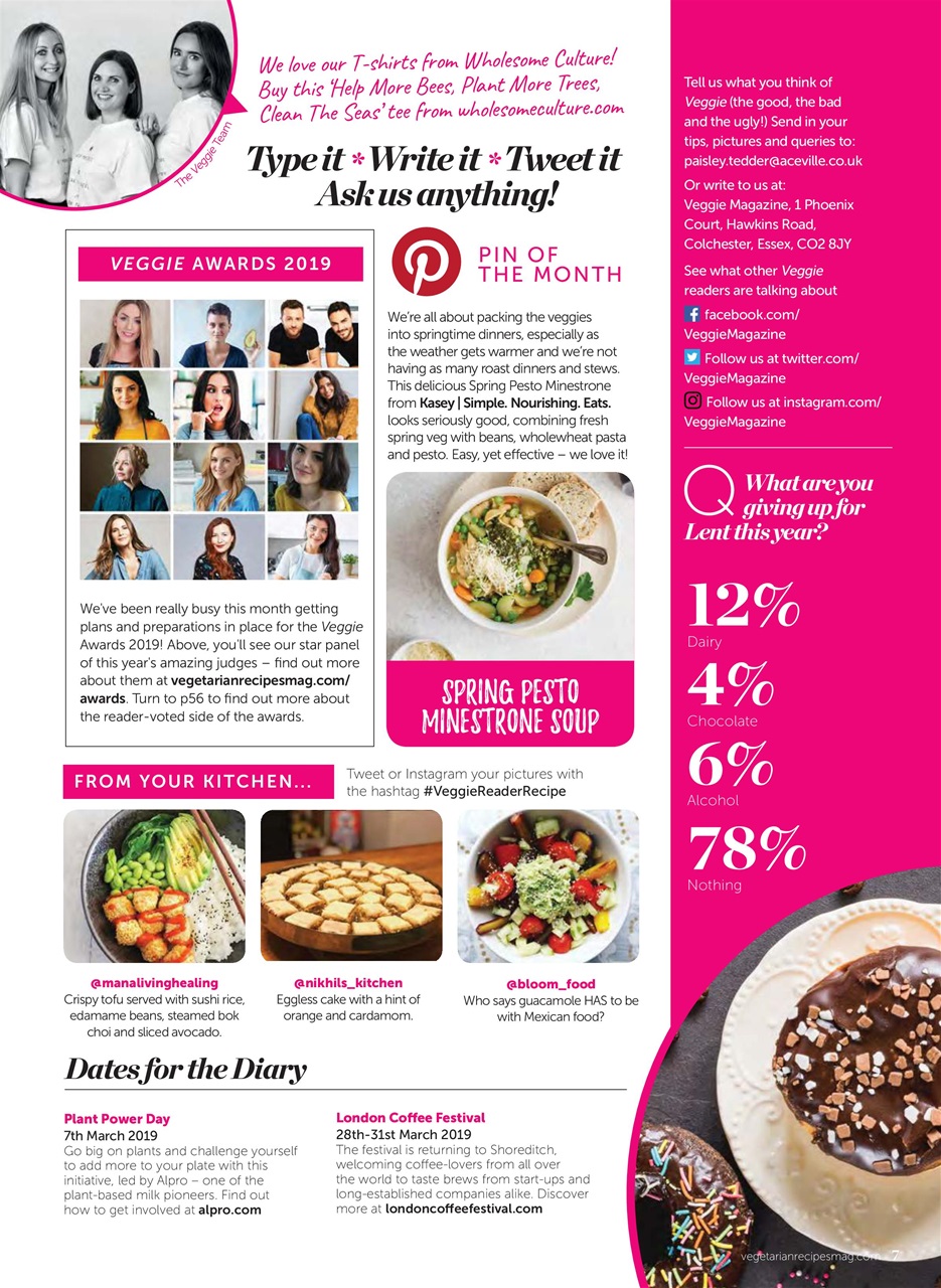 Veggie Magazine Preview Pages