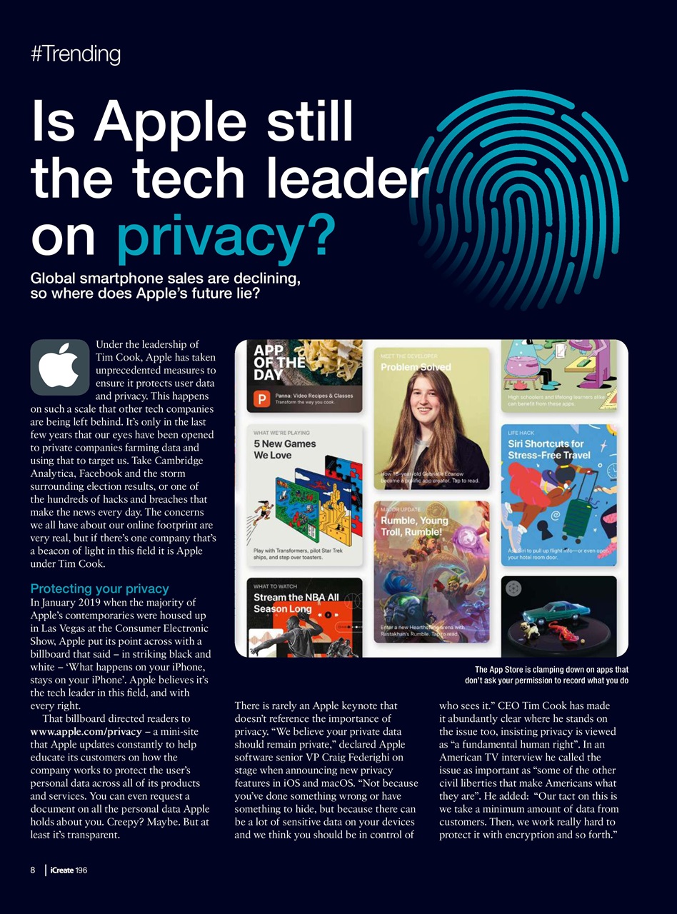 iCreate Preview Pages