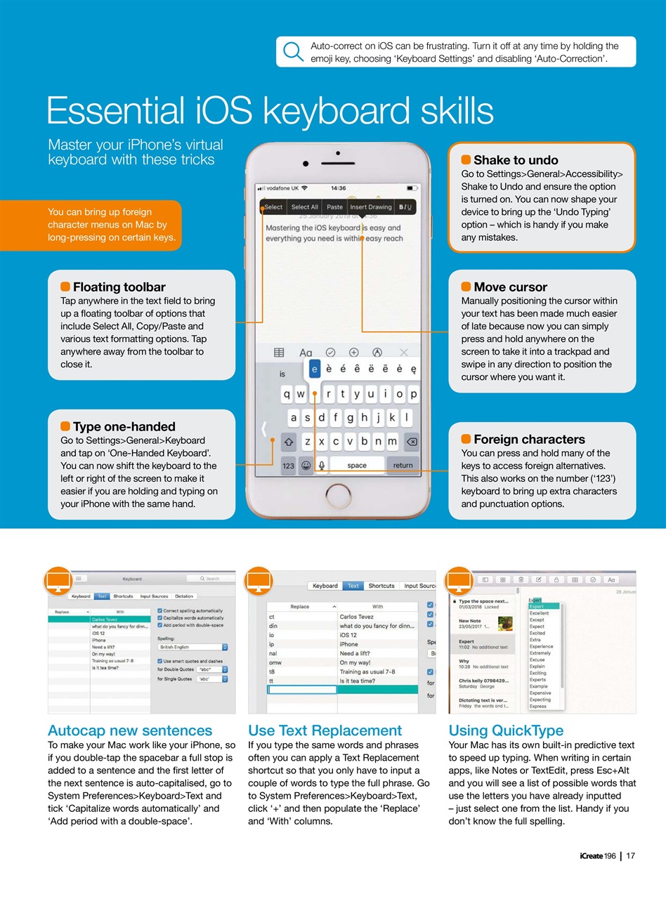 iCreate Preview Pages