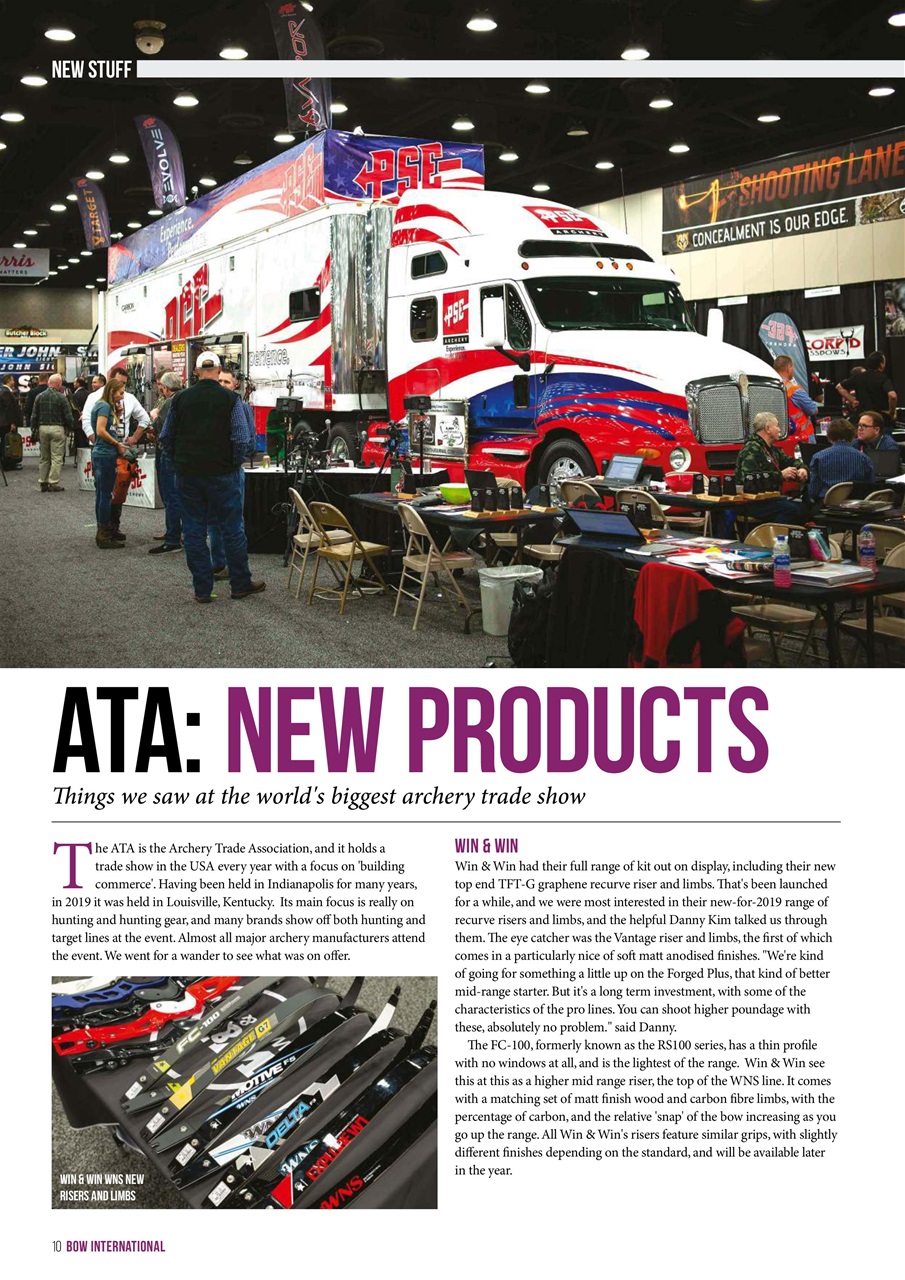 Bow International Preview Pages