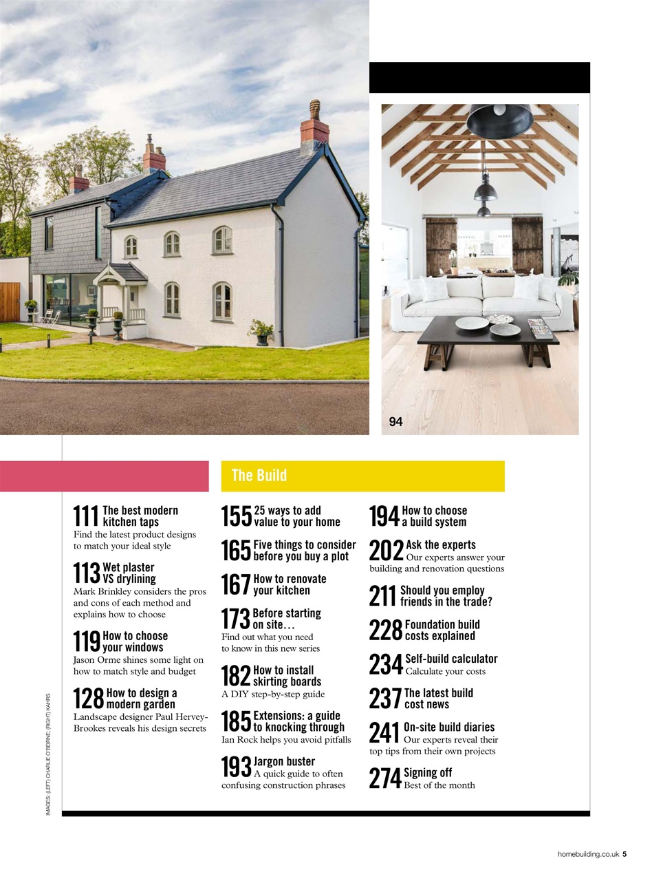Homebuilding & Renovating Magazine Preview Pages