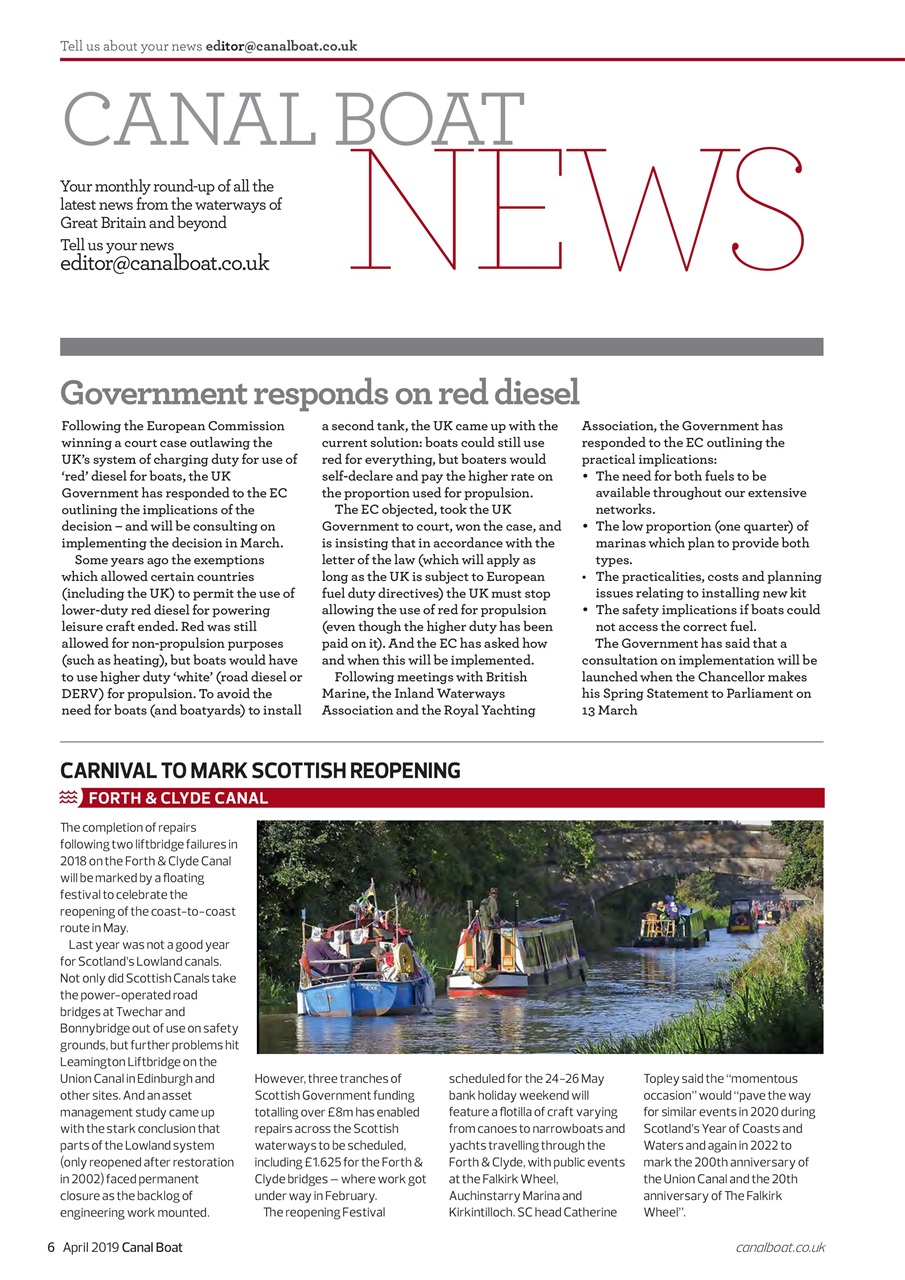 Canal Boat Preview Pages