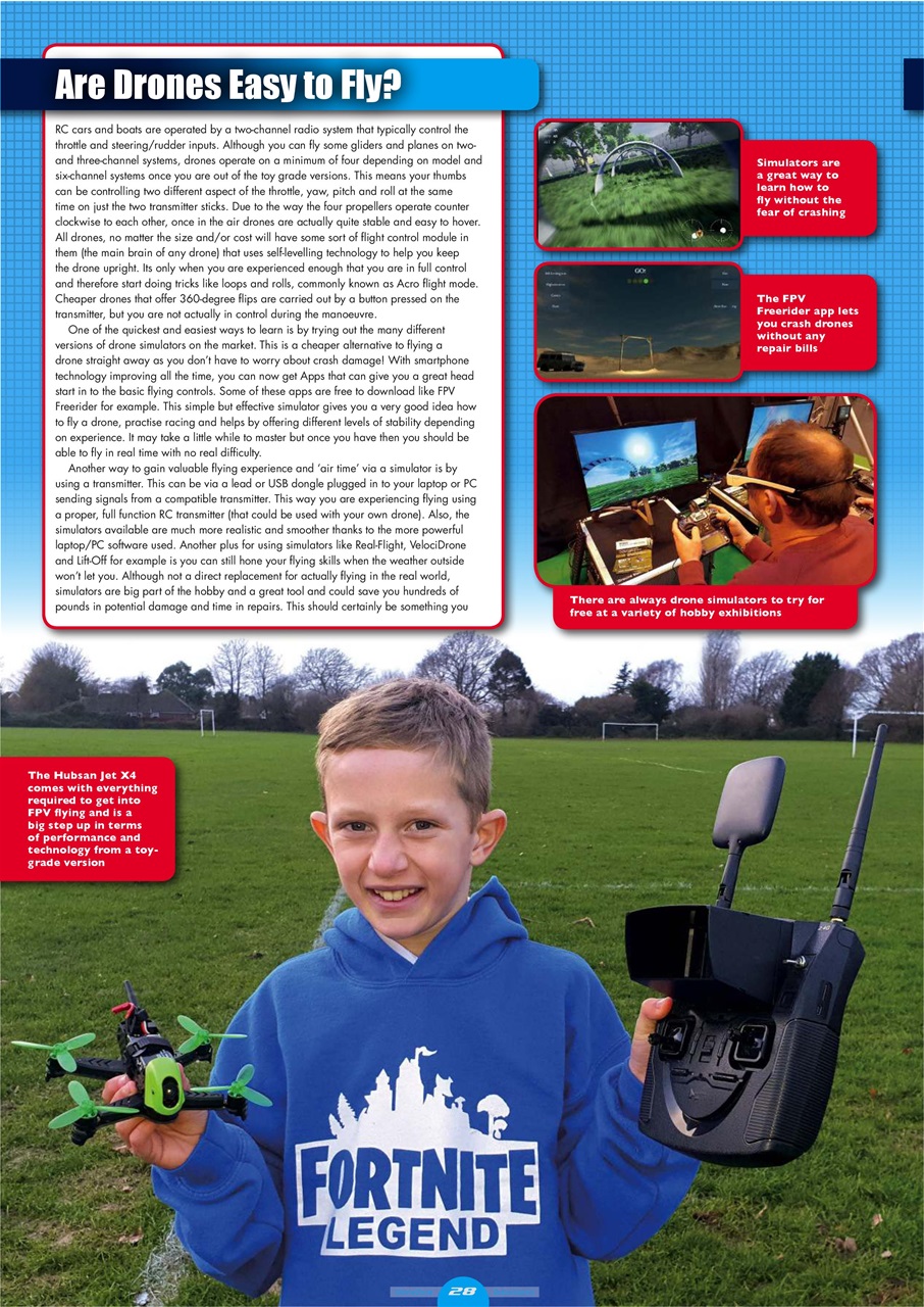 Radio Control DroneZone Preview Pages