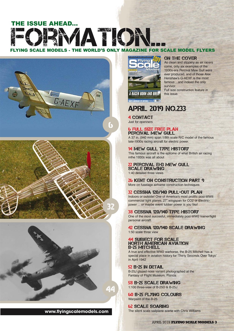 Flying Scale Models Preview Pages