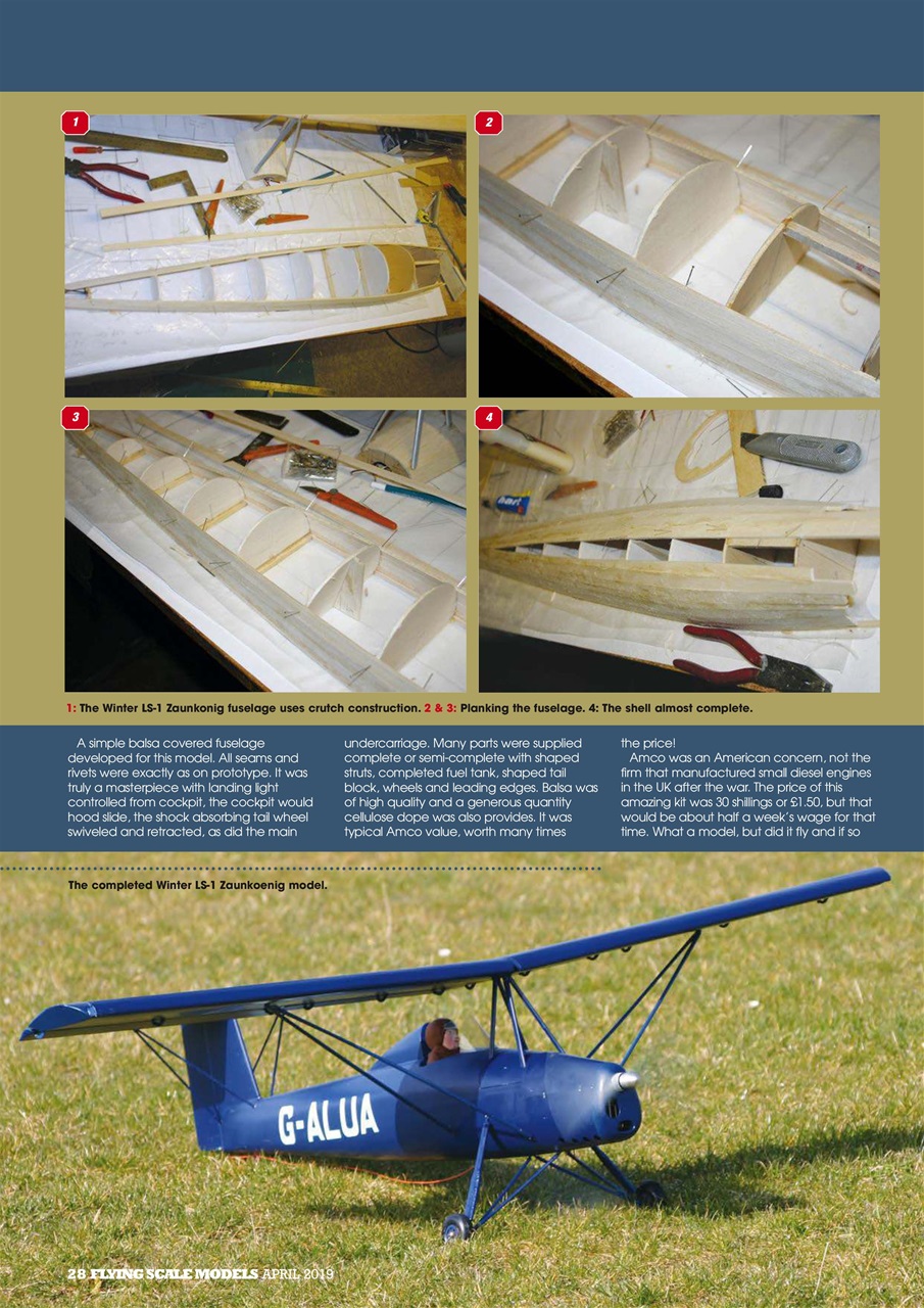 Radio Control Model Flyer Preview Pages
