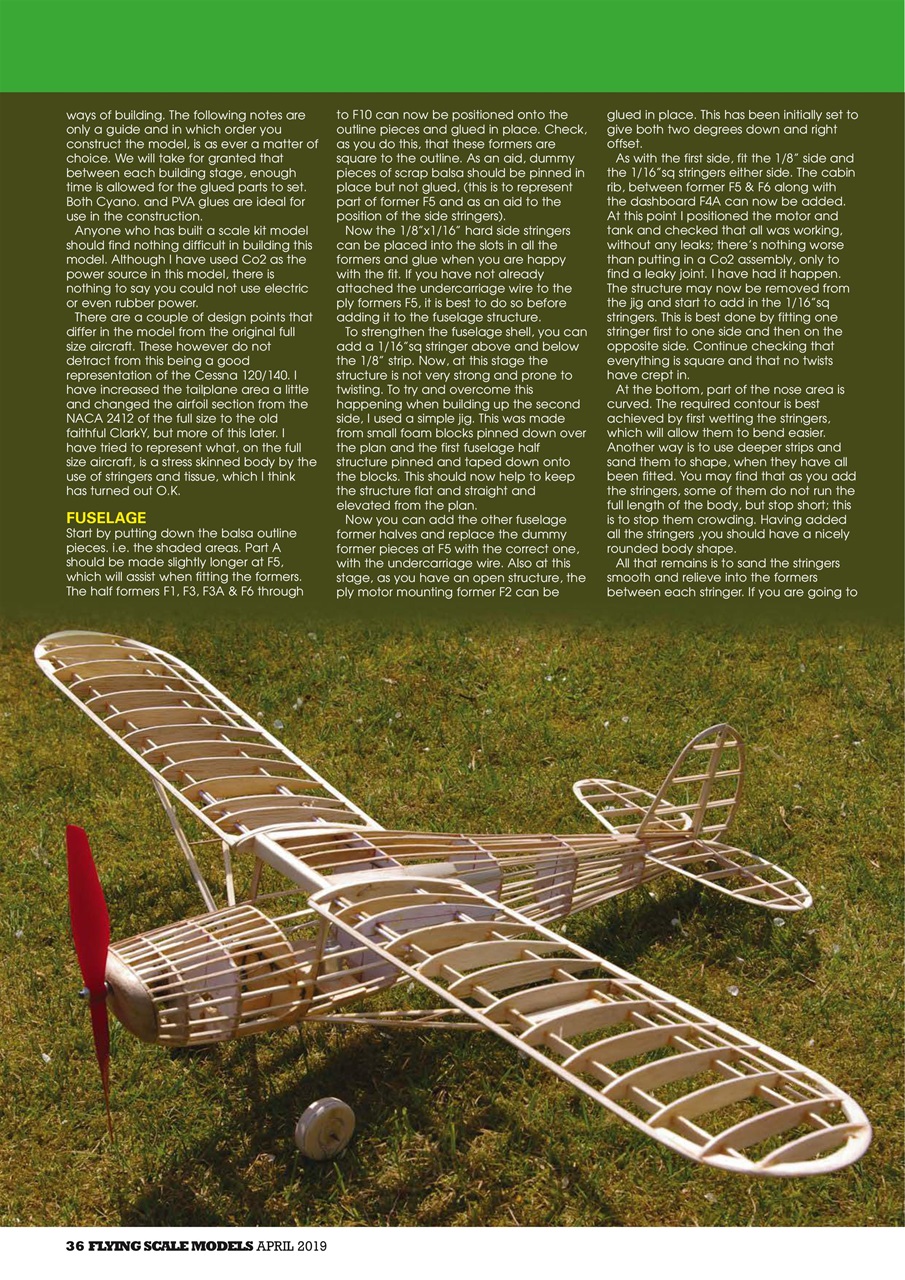 Radio Control Model Flyer Preview Pages