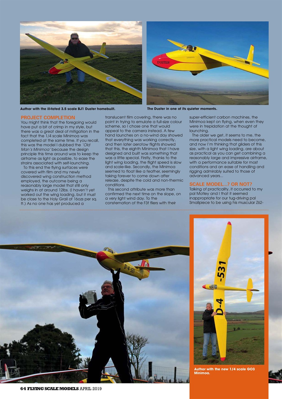 Radio Control Model Flyer Preview Pages