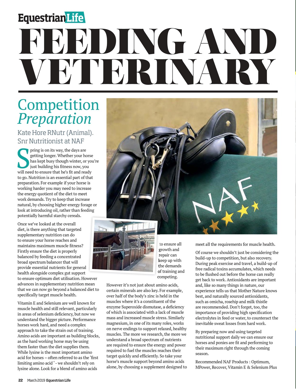 Equestrian Life Magazine Preview Pages