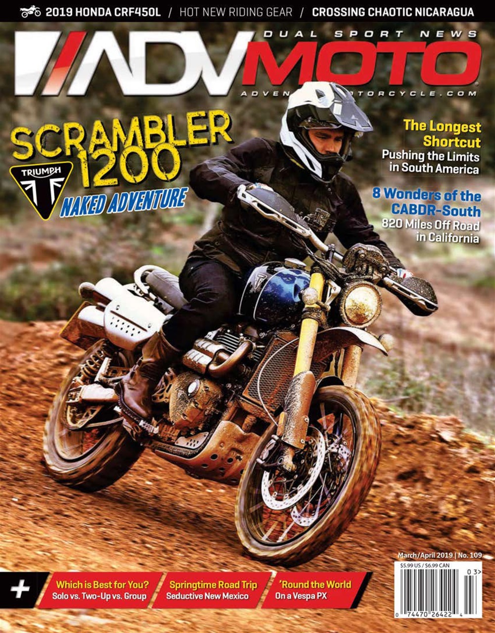Adventure Motorcycle Preview Pages
