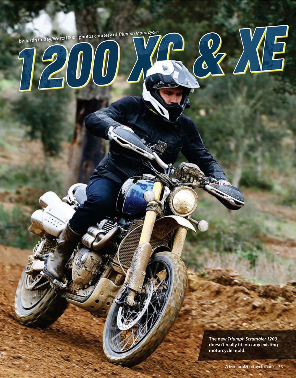 Adventure Motorcycle Preview Pages
