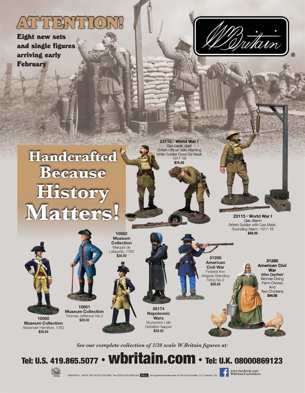 Toy Soldier & Model Figure Preview Pages