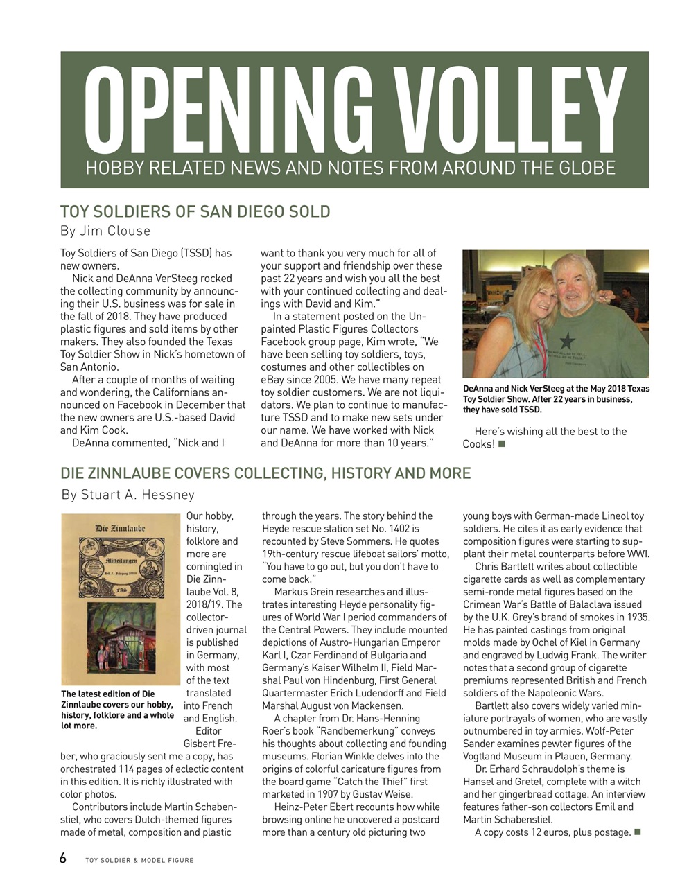 Toy Soldier & Model Figure Preview Pages