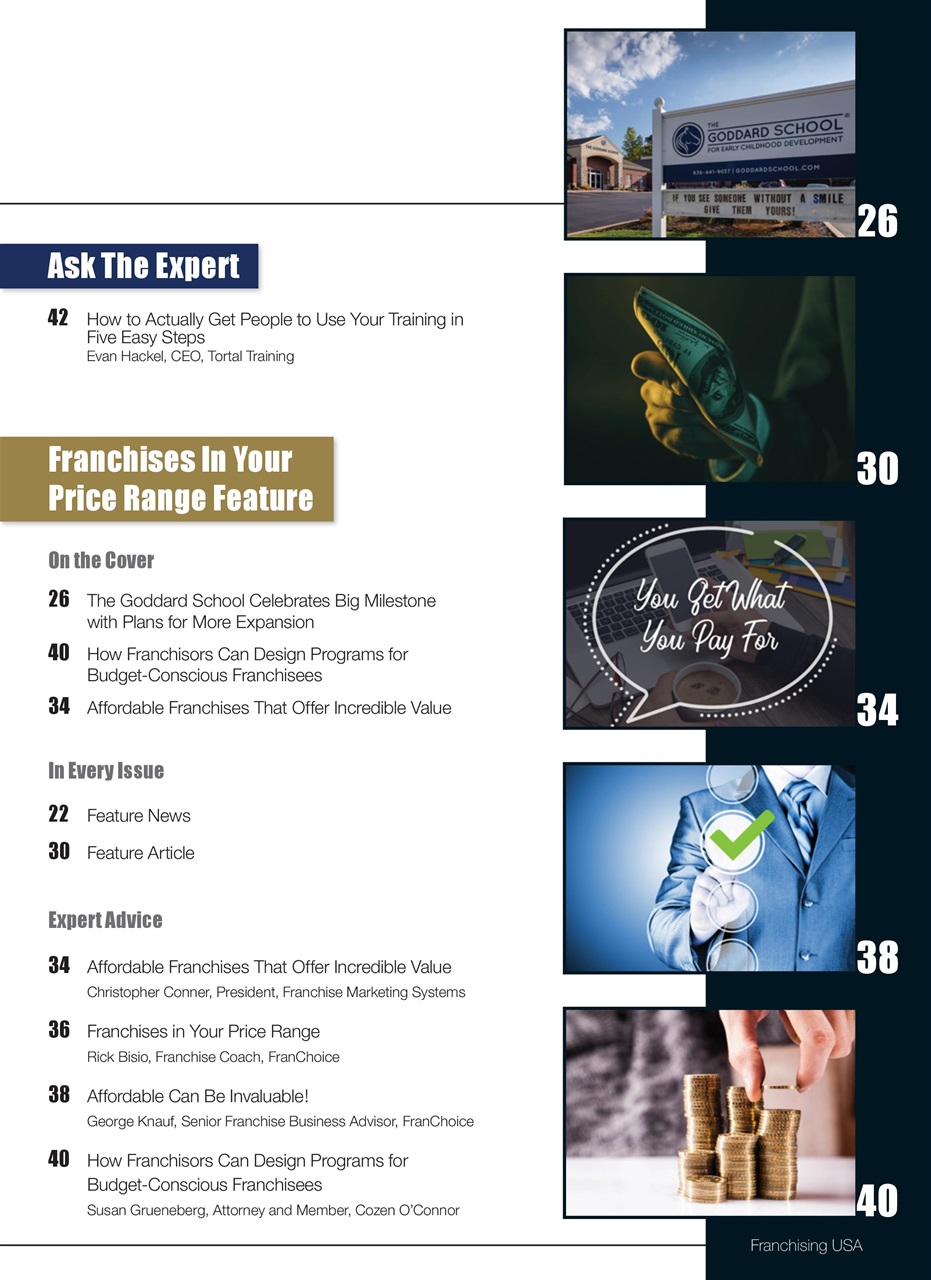 Franchising USA Preview Pages