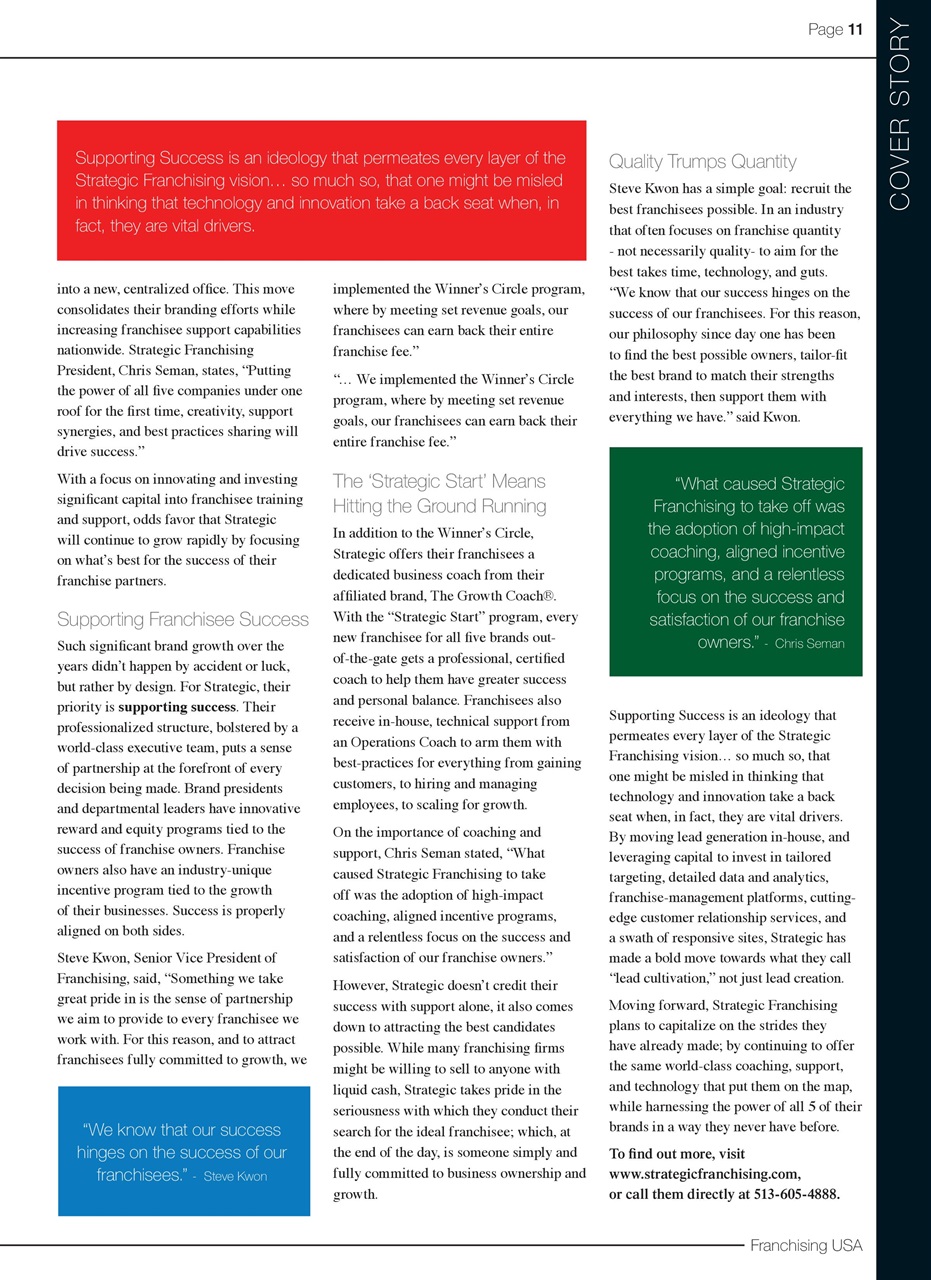 Franchising USA Preview Pages