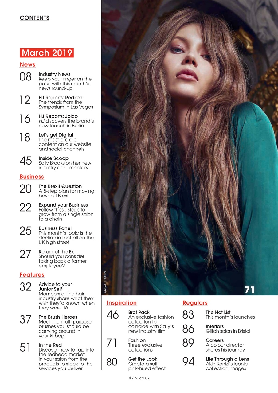 Hairdressers Journal Preview Pages