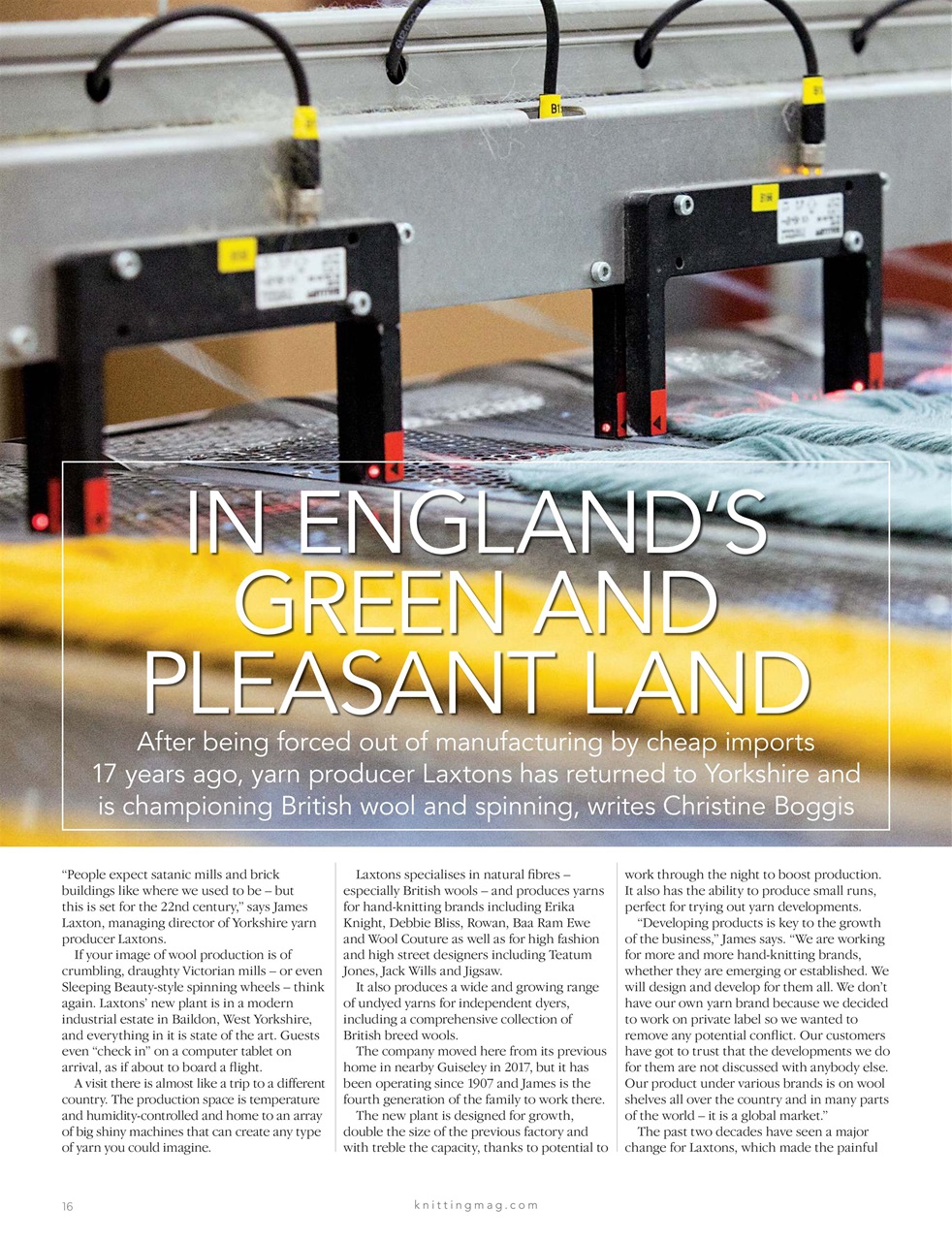 Knitting Preview Pages