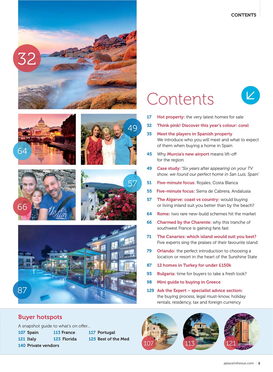 A Place in the Sun Magazine Preview Pages