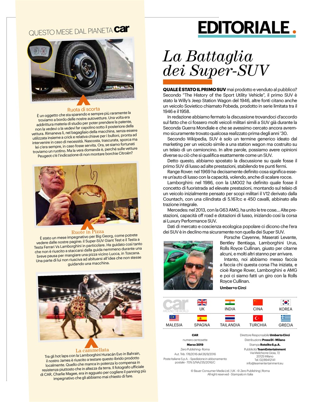 CAR magazine Italia Preview Pages
