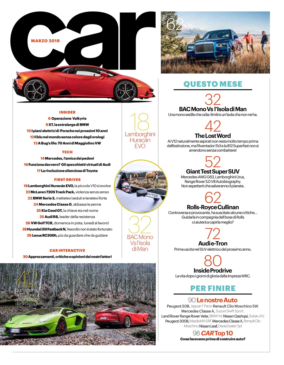 CAR magazine Italia Preview Pages