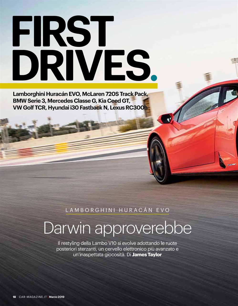 CAR magazine Italia Preview Pages