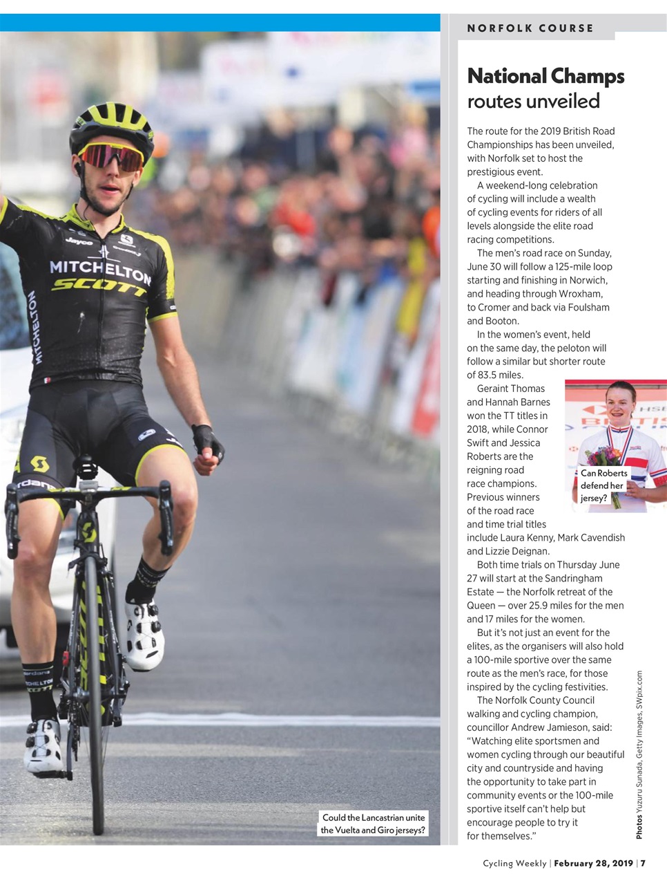 Cycling Weekly Preview Pages