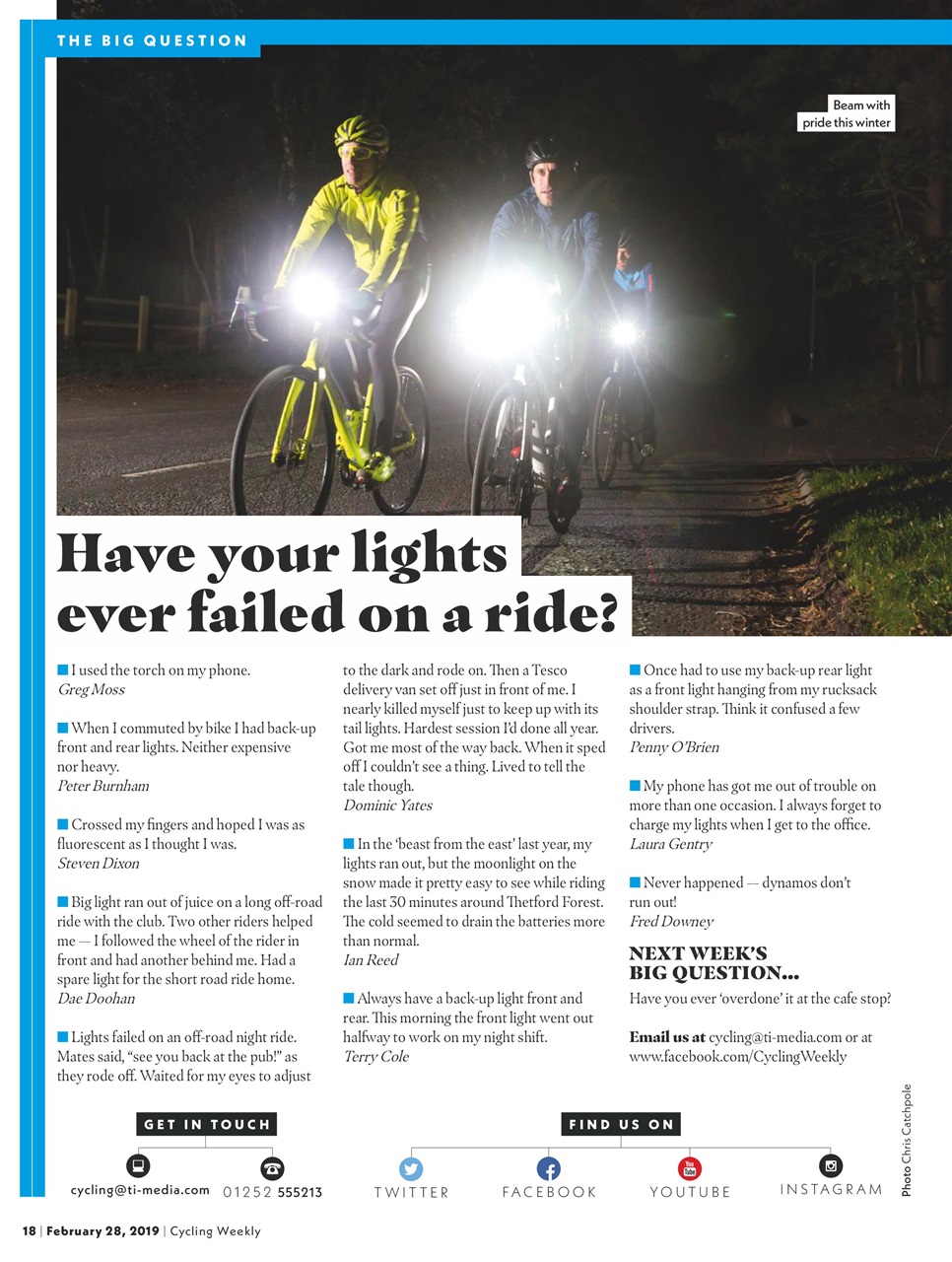 Cycling Weekly Preview Pages