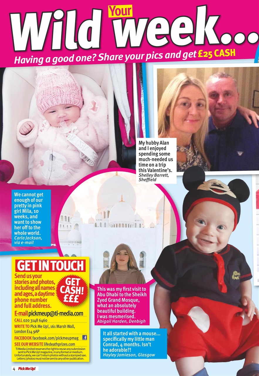 Pick Me Up Preview Pages