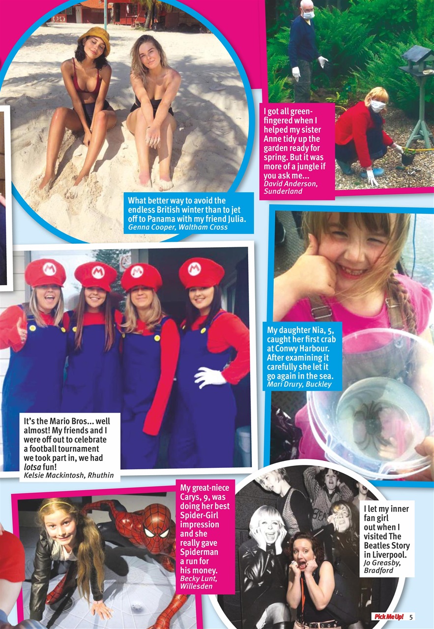 Pick Me Up Preview Pages