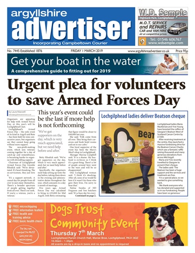Argyllshire Advertiser issue 
