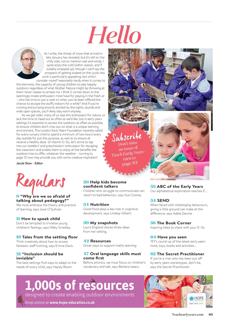 Teach Early Years Preview Pages