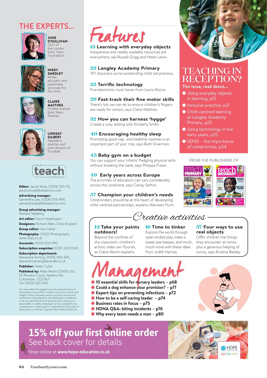 Teach Early Years Preview Pages