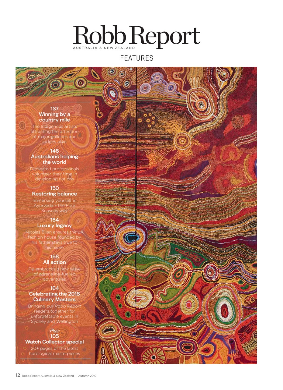 Robb Report Australia & New Zealand Preview Pages