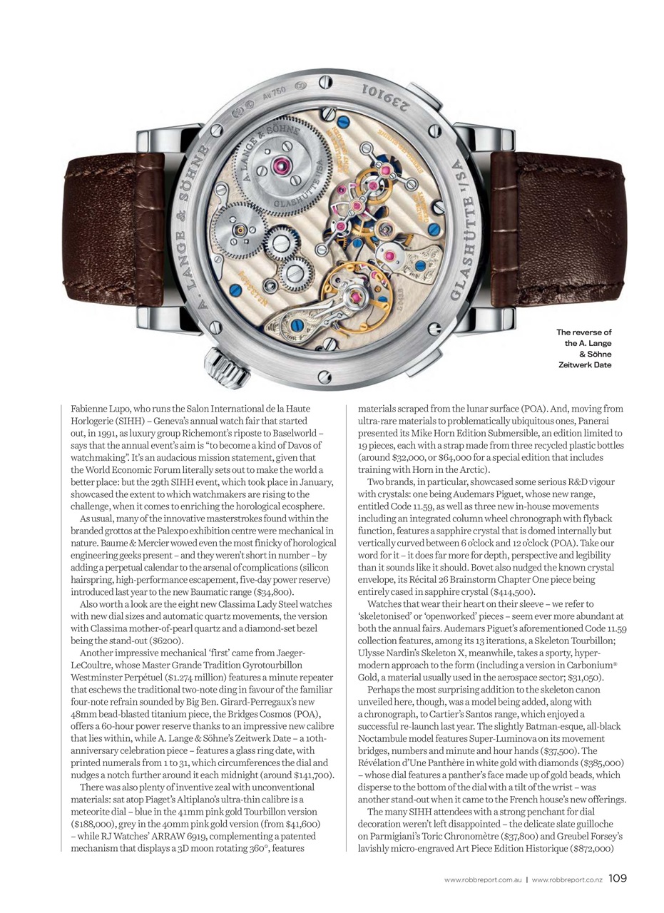 Robb Report Australia & New Zealand Preview Pages